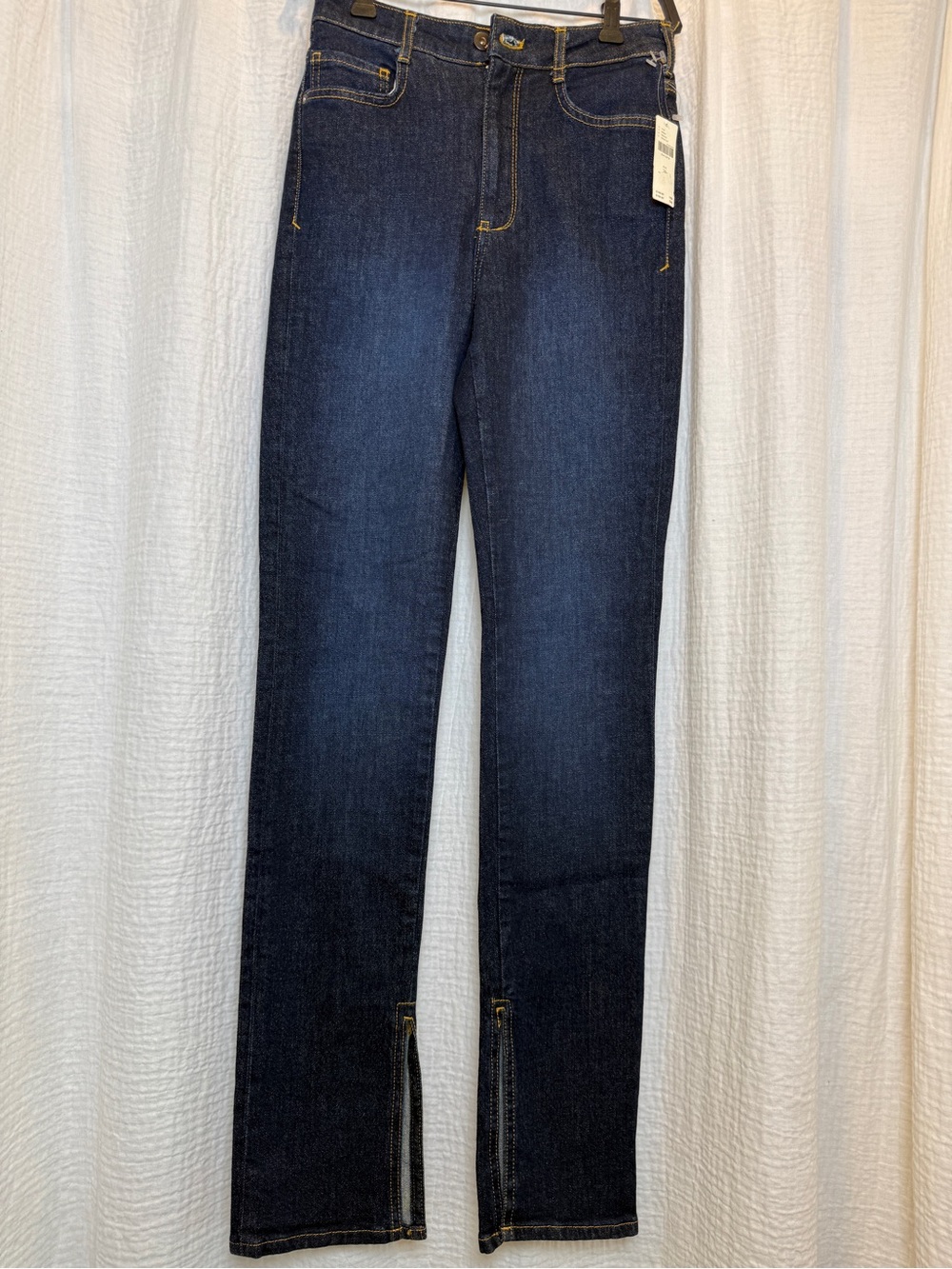Anthropologie Pilcro NWT 'The Split Straight' High-Rise Jeans